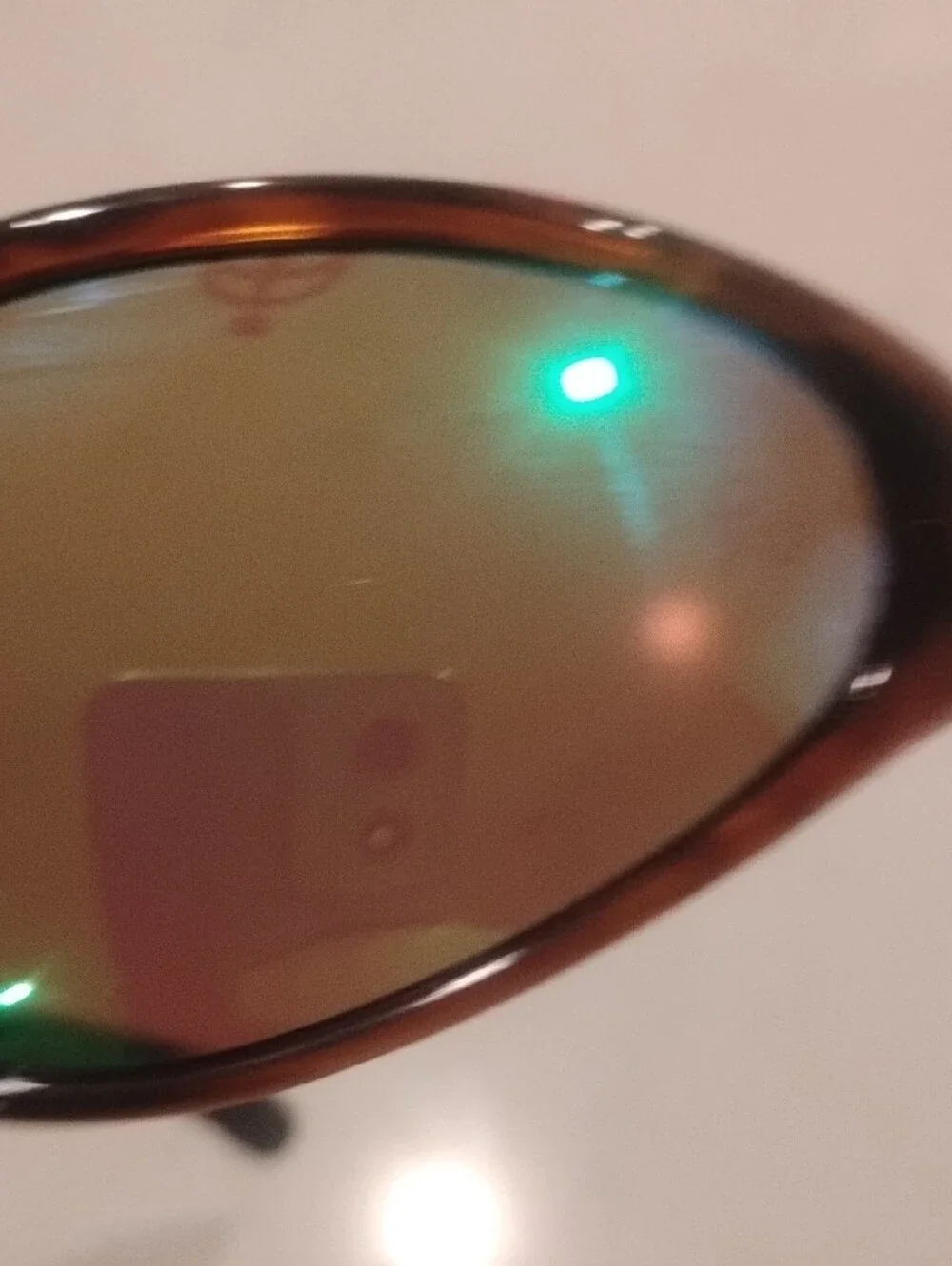 Men's Tortoiseshell Sunglasses with Mirrored Lenses